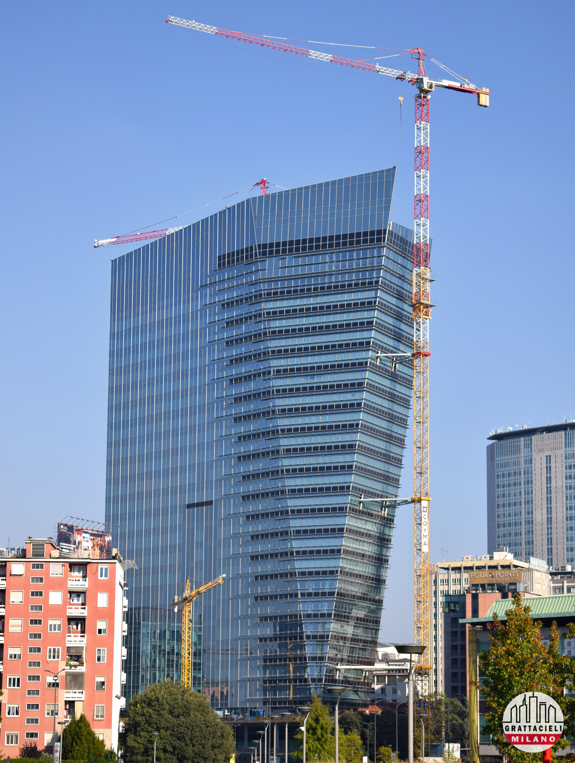 Torre Gioia 22 – progetto calcestruzzo