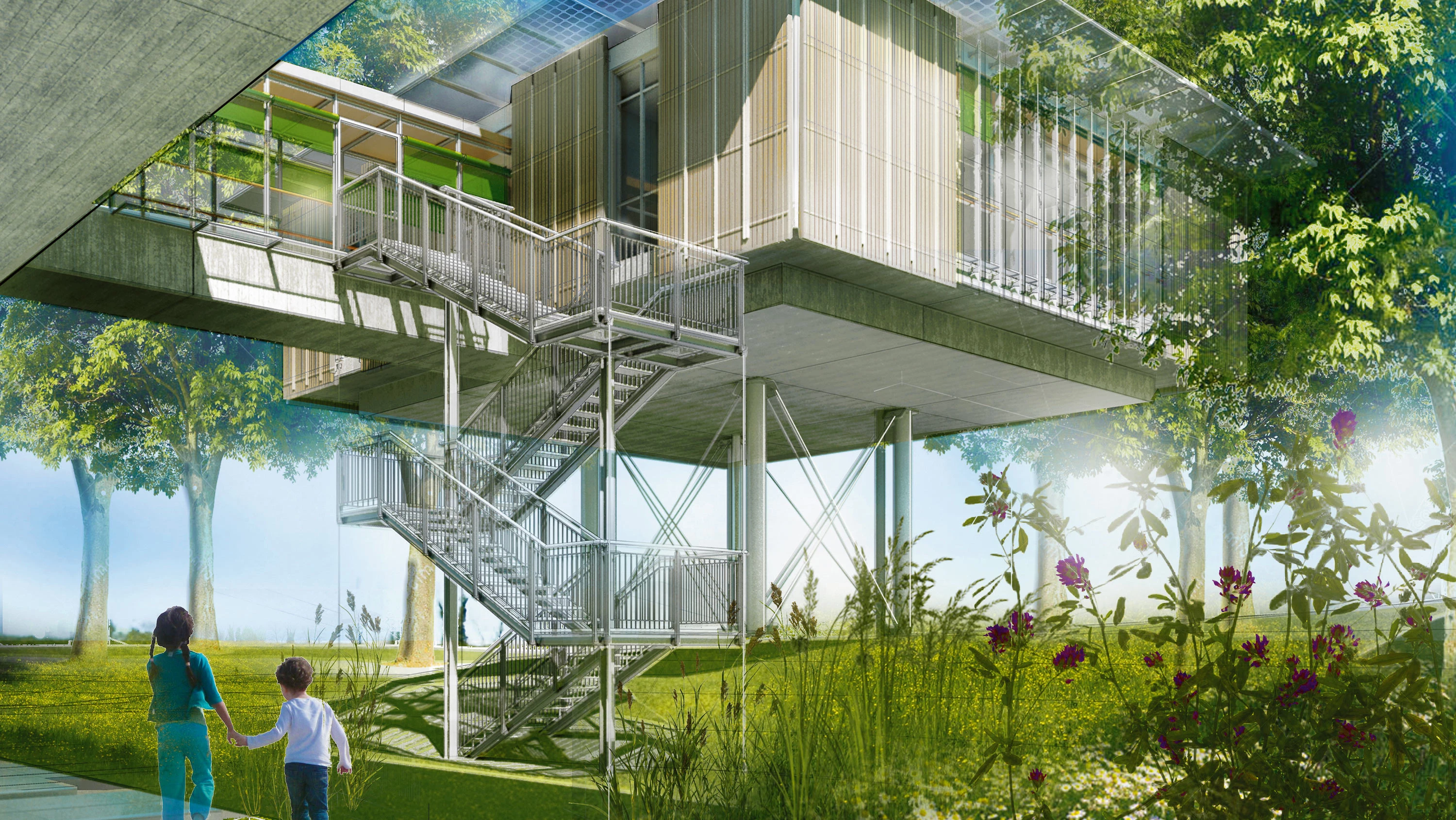 L'Arca sull'Albero – progetto calcestruzzo Beton Technology