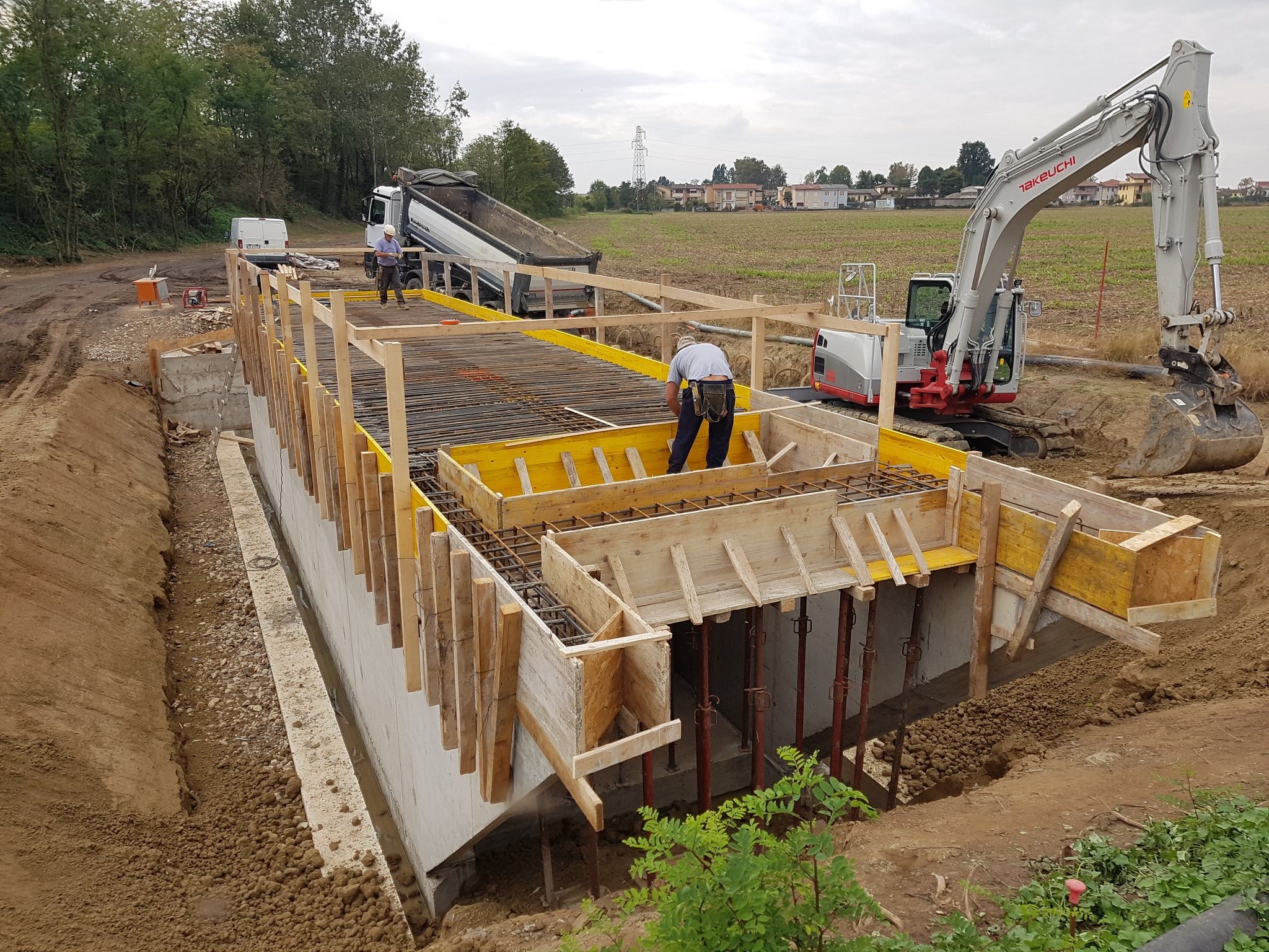 Attività in cantiere - Prova abbassamento al cono