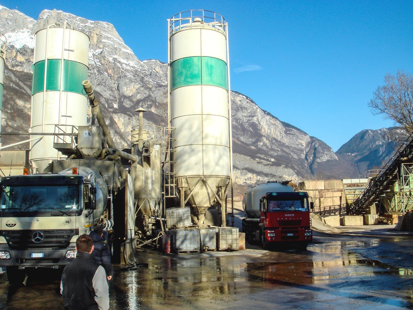 Mix design calcestruzzo