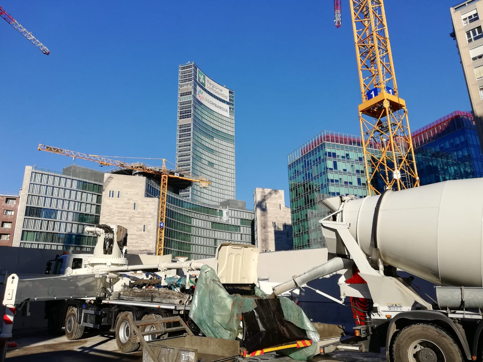 Attività in cantiere - Verifica consistenza getto